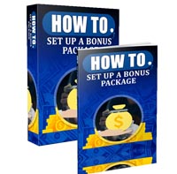 How To Set Up A Bonus Package How To Set Up A Bonus Package