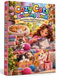 Cozy Cats Coloring Book Cozy Cats Coloring Book