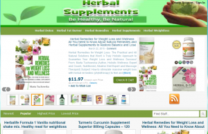 Amazon Herbal PLR Blog 300x194 Amazon Supplement Store