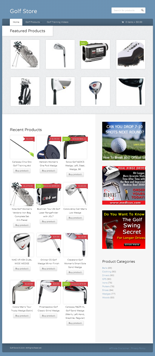 AzonGolfStore plr Amazon Affiliate Golf Store