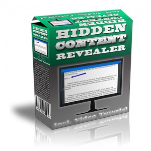 HiddenContentRevealer 500 green 300x300 Hidden Content Revealer