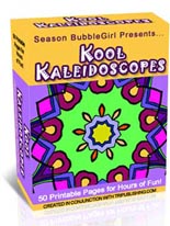 KoolKaleidescopesColoring mrr Kool Kaleidescopes Coloring Book