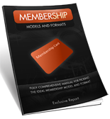 MembershipModelsFormats mrrg Membership Models & Formats