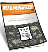NicheMmbrshpSiteTips mrrg Niche Membership Site Carving Tips