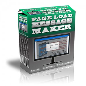 PageLoadMessageMaker Page Load Message Maker