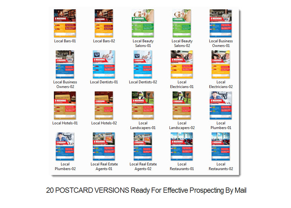 PostcardLeadGenerationKit Postcard Lead Generation Kit