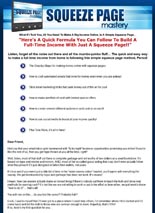 SqueezePageMastery plr Squeeze Page Mastery