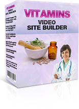 VitaminsSiteBuilder mrr Vitamins Video Site Builder 