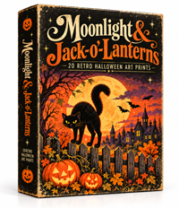 Moonlight & Jack-o’-Lanterns